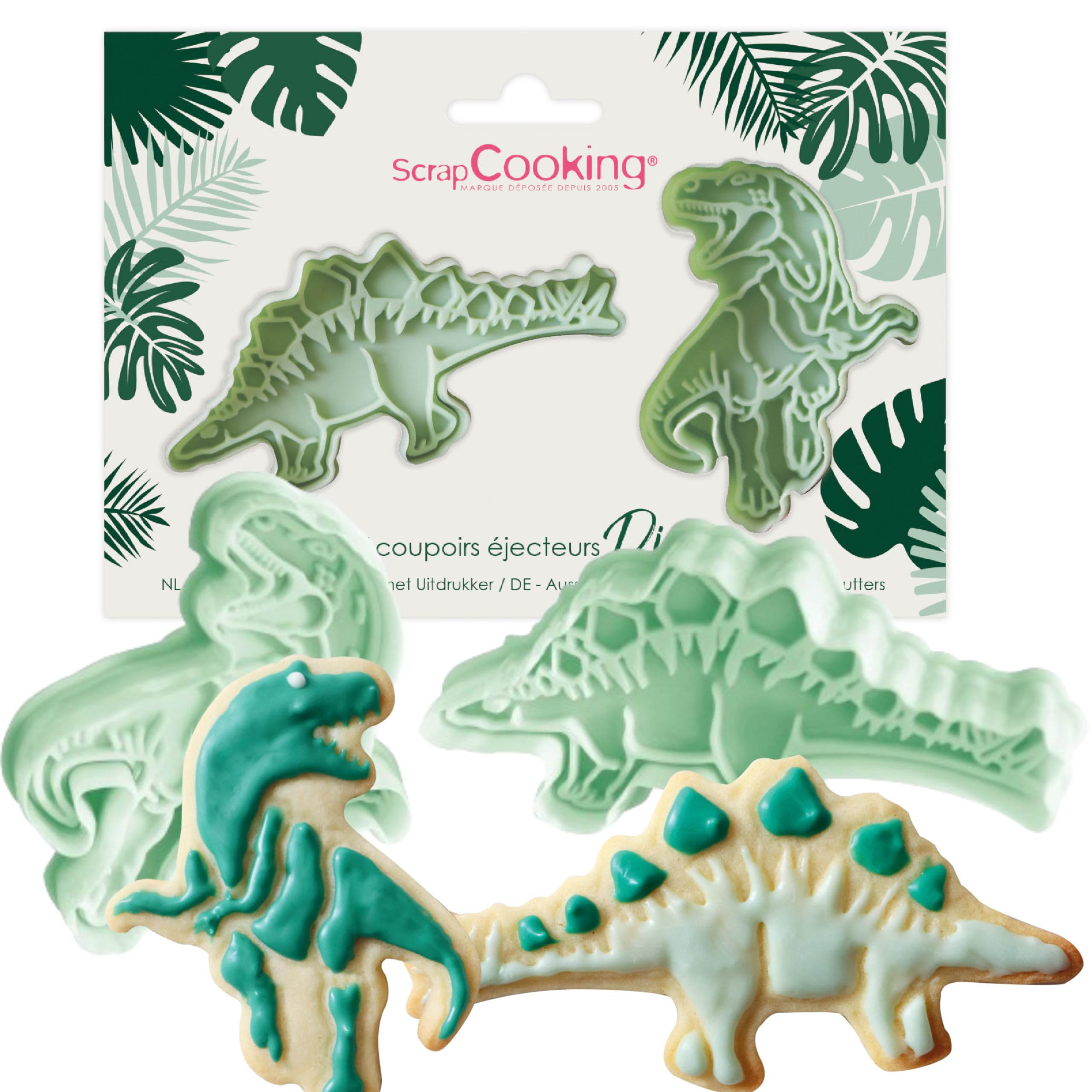 2 Dino Ejector Cutters