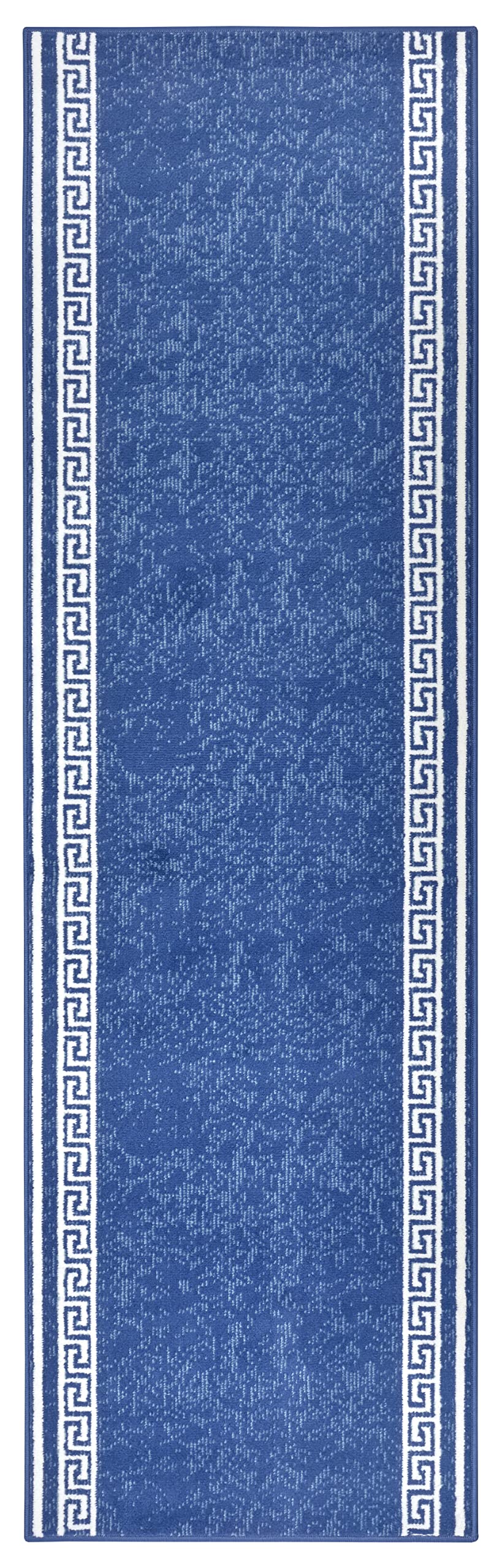 HANSE Home Tapis de CASA, 80 x 300 cm, Doux, à Poils Courts, Design Moderne, pour Couloir, Chambre à Coucher, Chambre d'enfant, Salle de Bain, Salon, Cuisine, Chemin de décoration - Bleu Jean