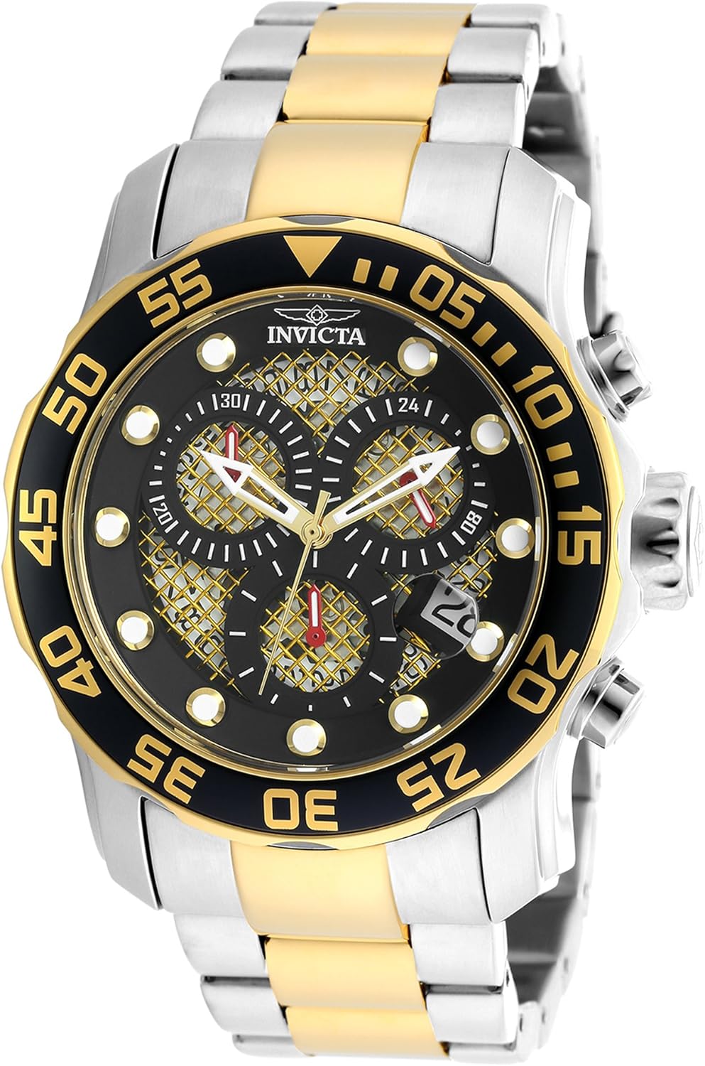 Invicta Men's 19839SYB Pro Diver Swiss Quartz Two-Tone Stainless Steel Watch