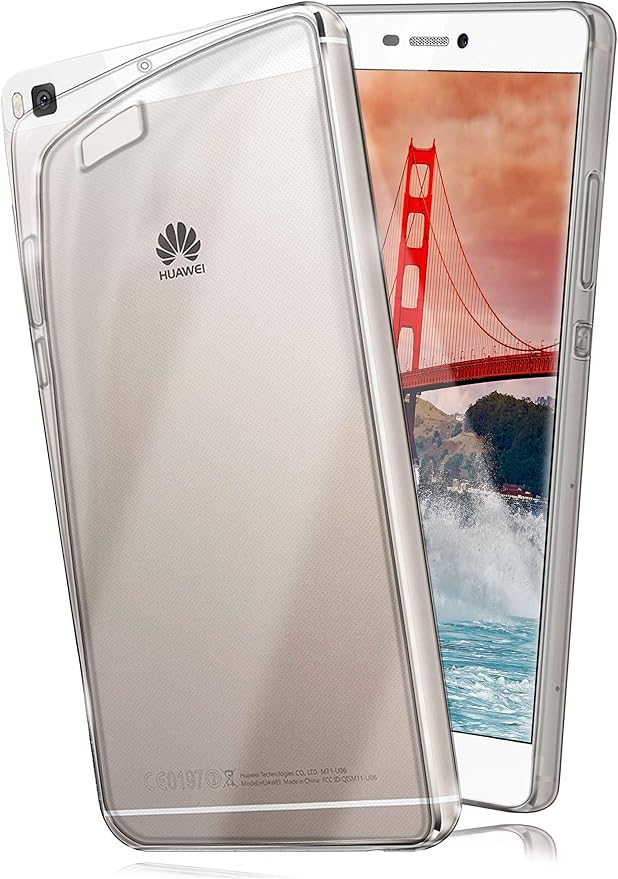 title=MoEx Aero Custodia Compatibile con Huawei P8, Custodia in Silicone,