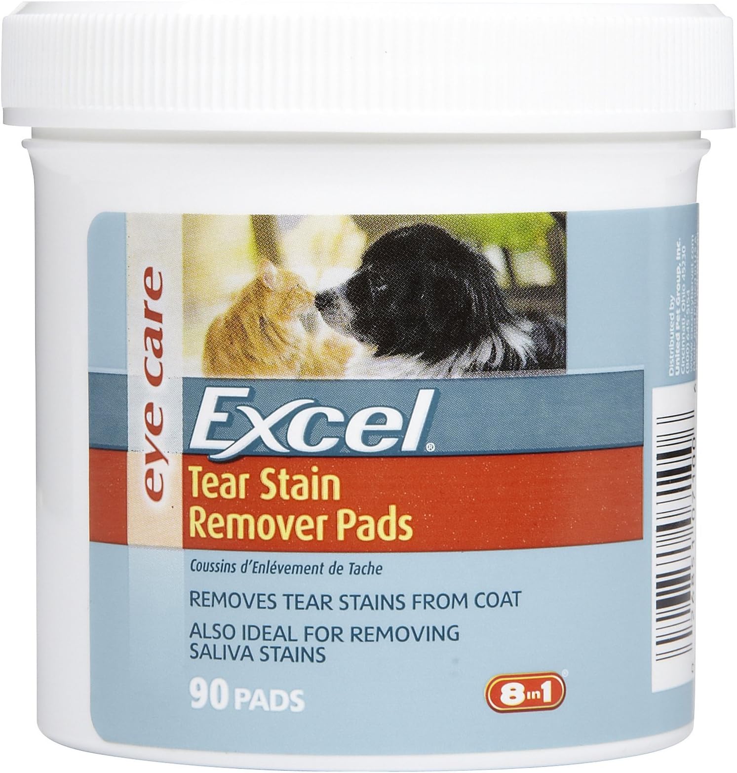 Tear Clear Stain Remover Pads For Cats & Dogs
