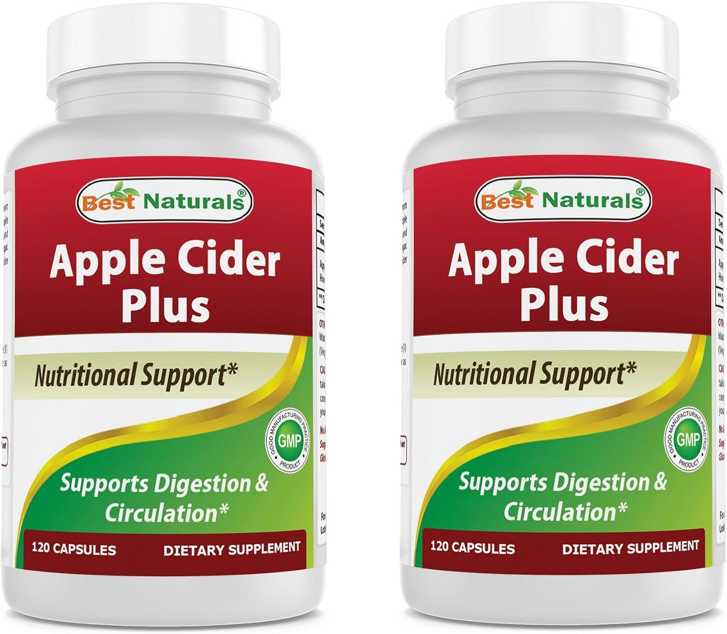 Buy Best Naturals Apple Cider Vinegar Plus 500 Mg 120 Capsules