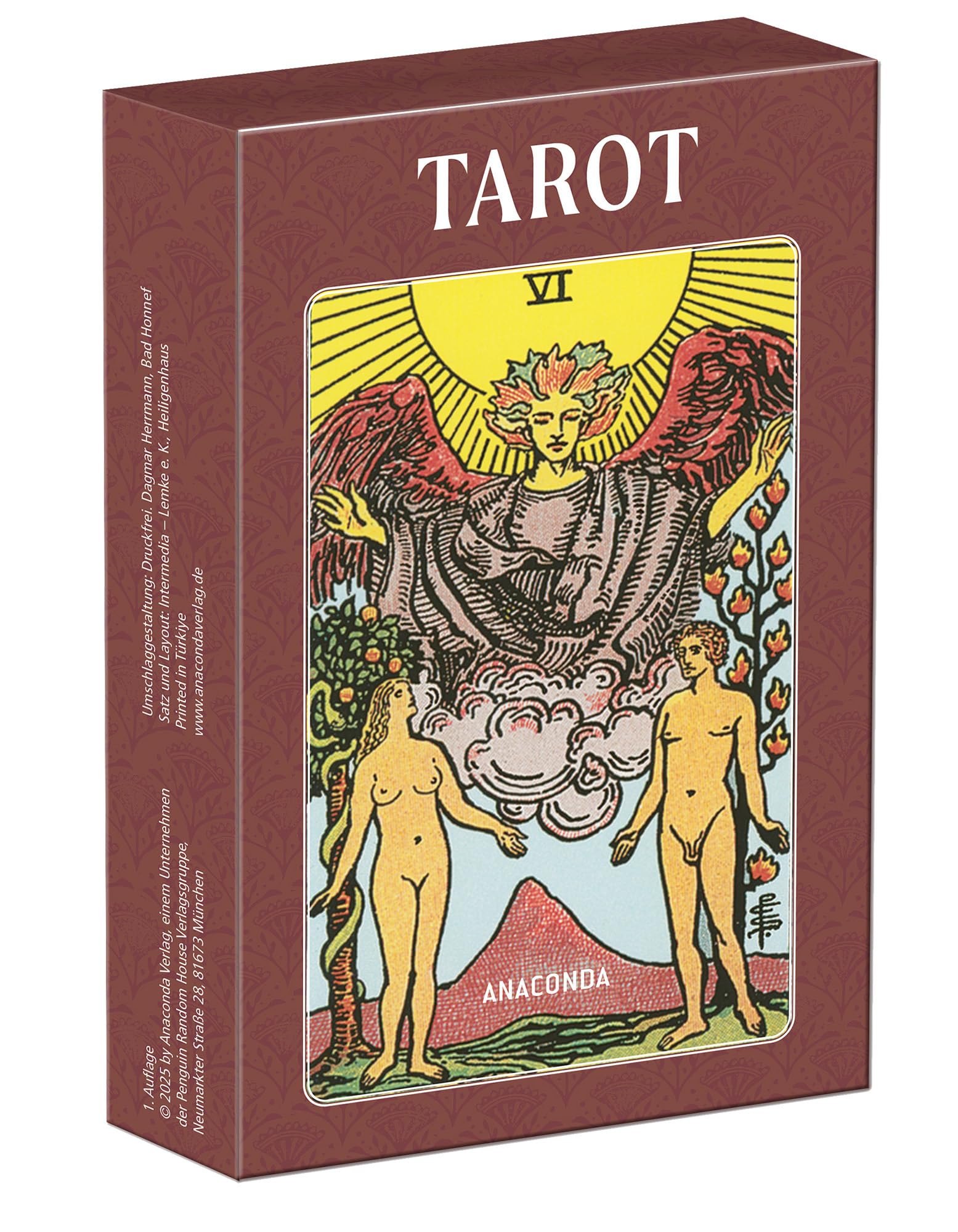 Tarot Deluxe. Tarotkarten im extra großen Format: Das Kult-Deck mit den klassischen Jugendstil-Motiven