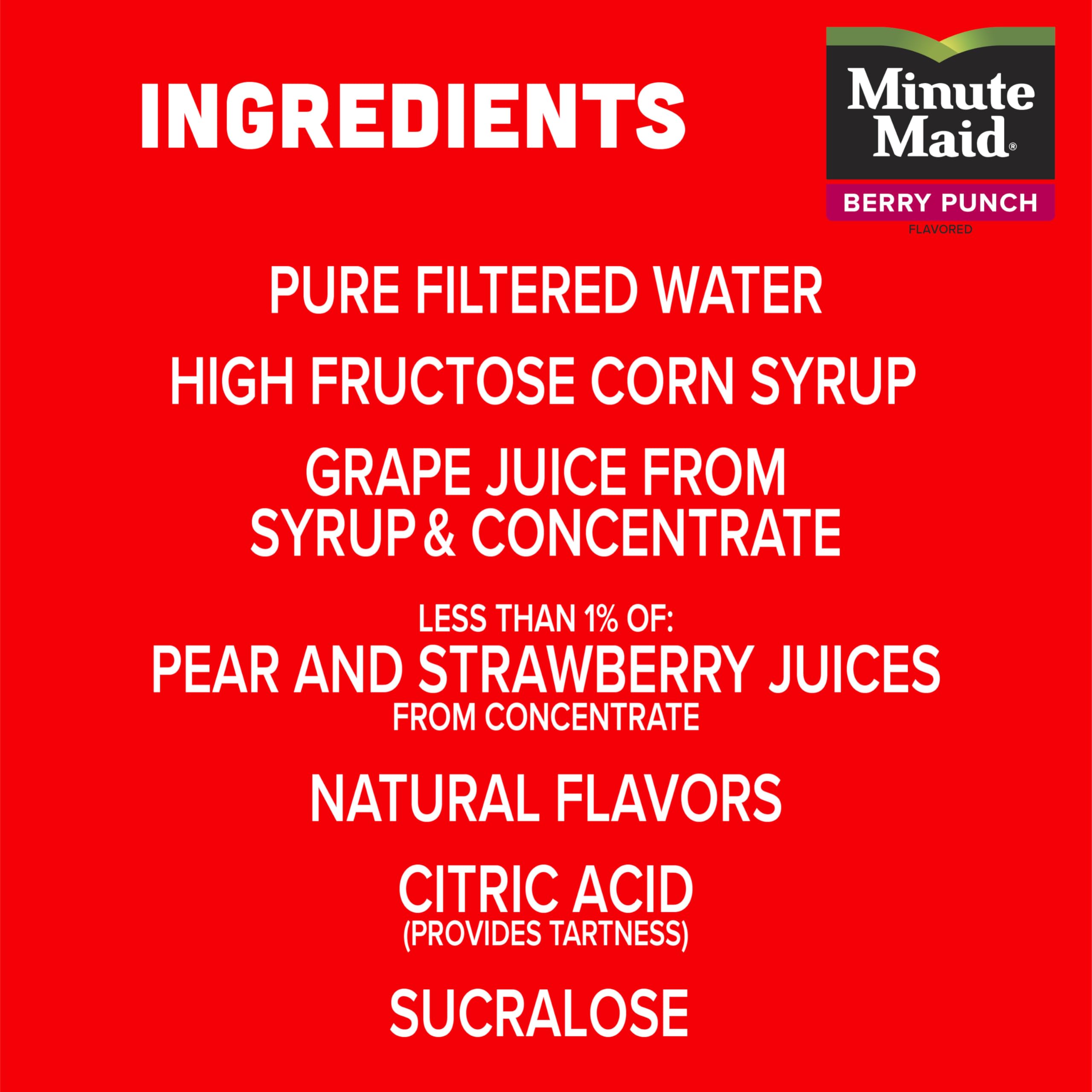 Minute Maid Berry Punch, 59 Fl Oz