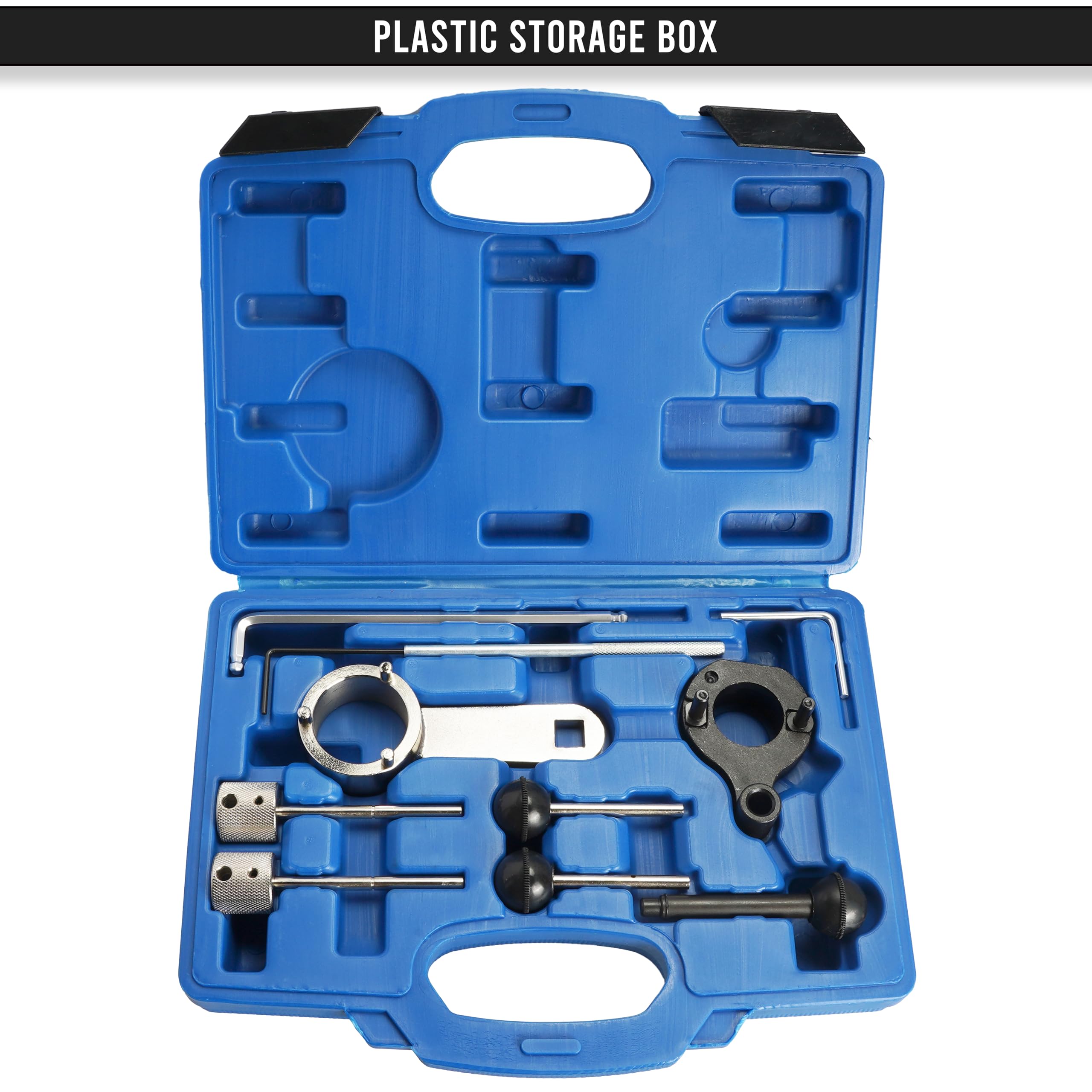 Kit di attrezzi per cinghia di distribuzione dell'albero a camme - Compatibile con VW Audi Tiguan SEAT Skoda 1.4 1.6 2.0 TDI EA288 Diesel, sostituisce T10264 T10265 T10490 T10492 T10051 T10060A 3359