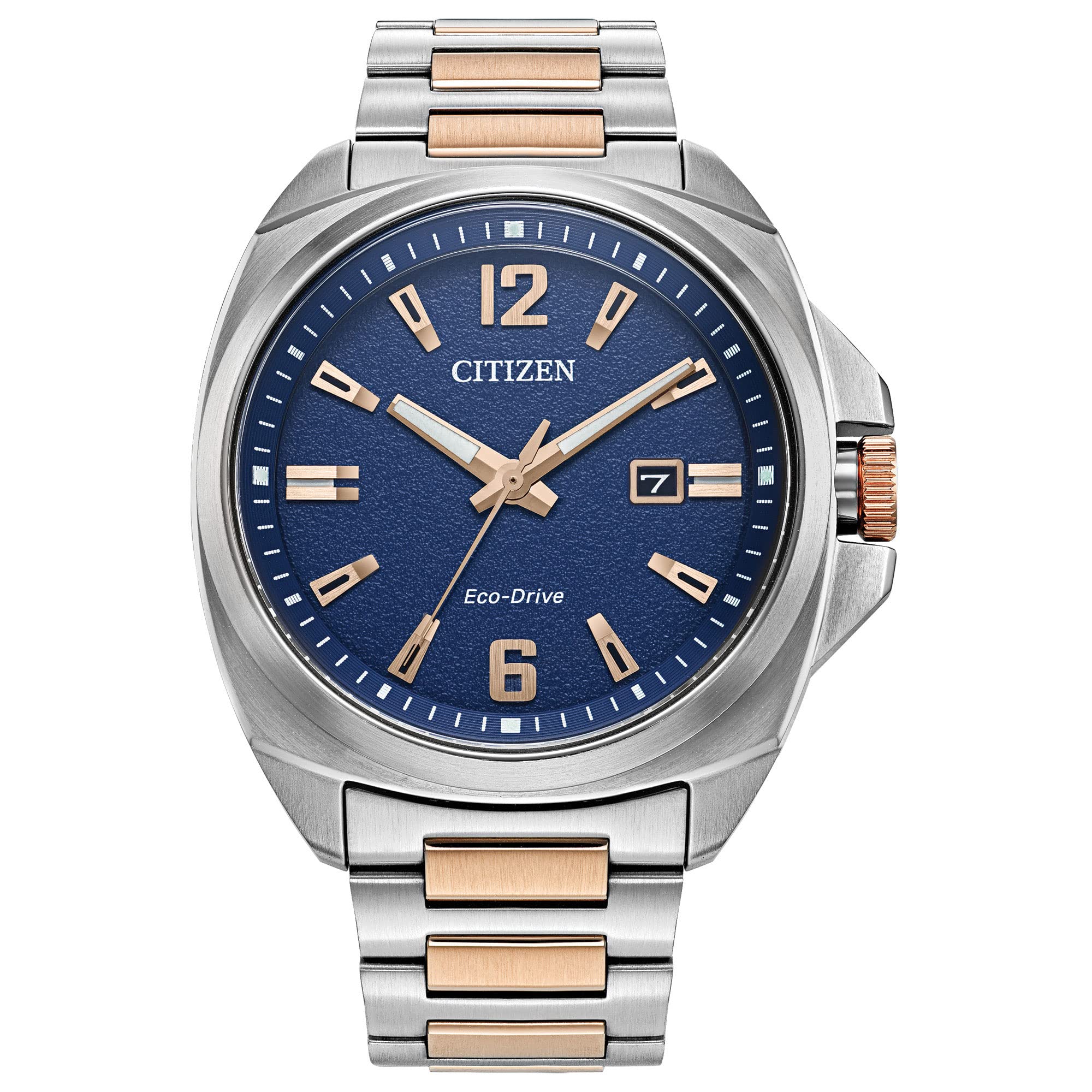 Citizen Stainless Steel Men Eco-Drive Sport Luxury Two-Tone Bracelet Analog Watch|42Mm|Aw1726-55L, 5 Inches, Dial Color-Blue (B0BTJTQXHW) Amazon Price History, Amazon Price Tracker