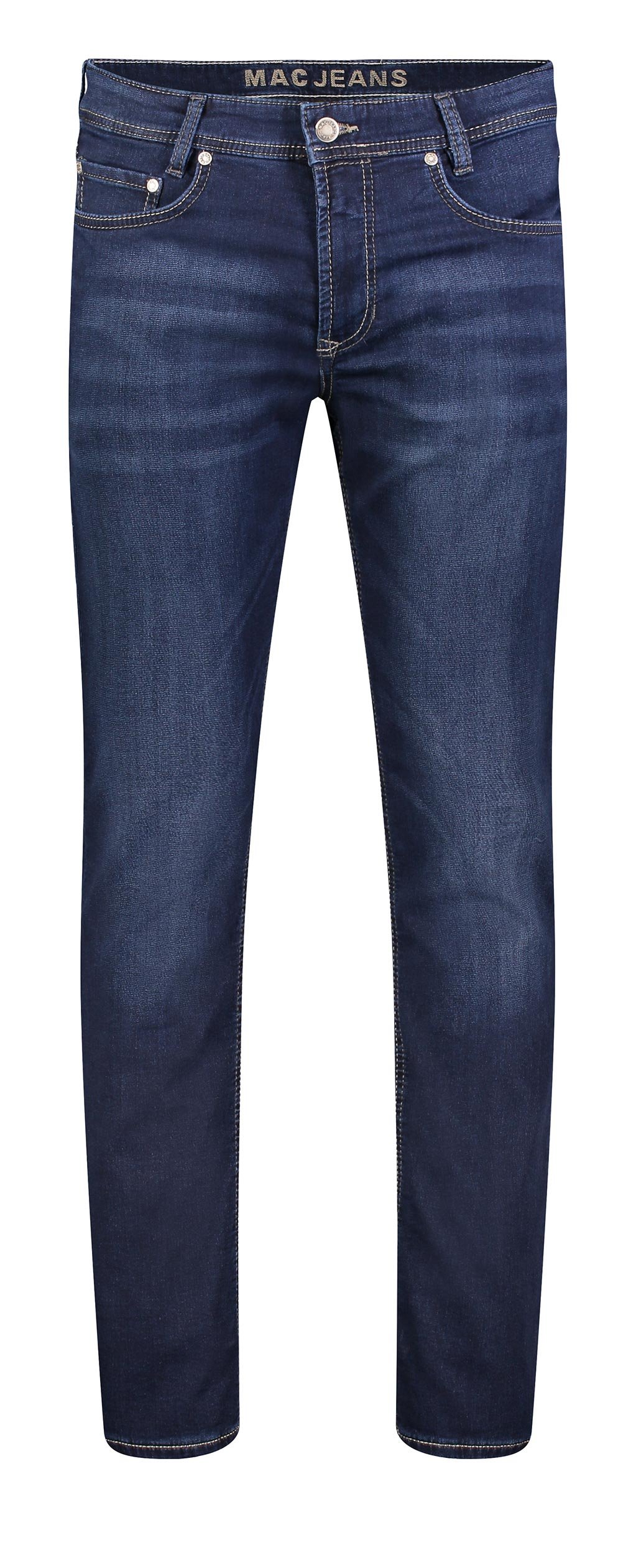 MAC Herren Straight Leg Jeanshose Jog'n Jeans, Blau (Dark Blue Authentik used H743), W38/L30 (Herstellergröße: 38/30)