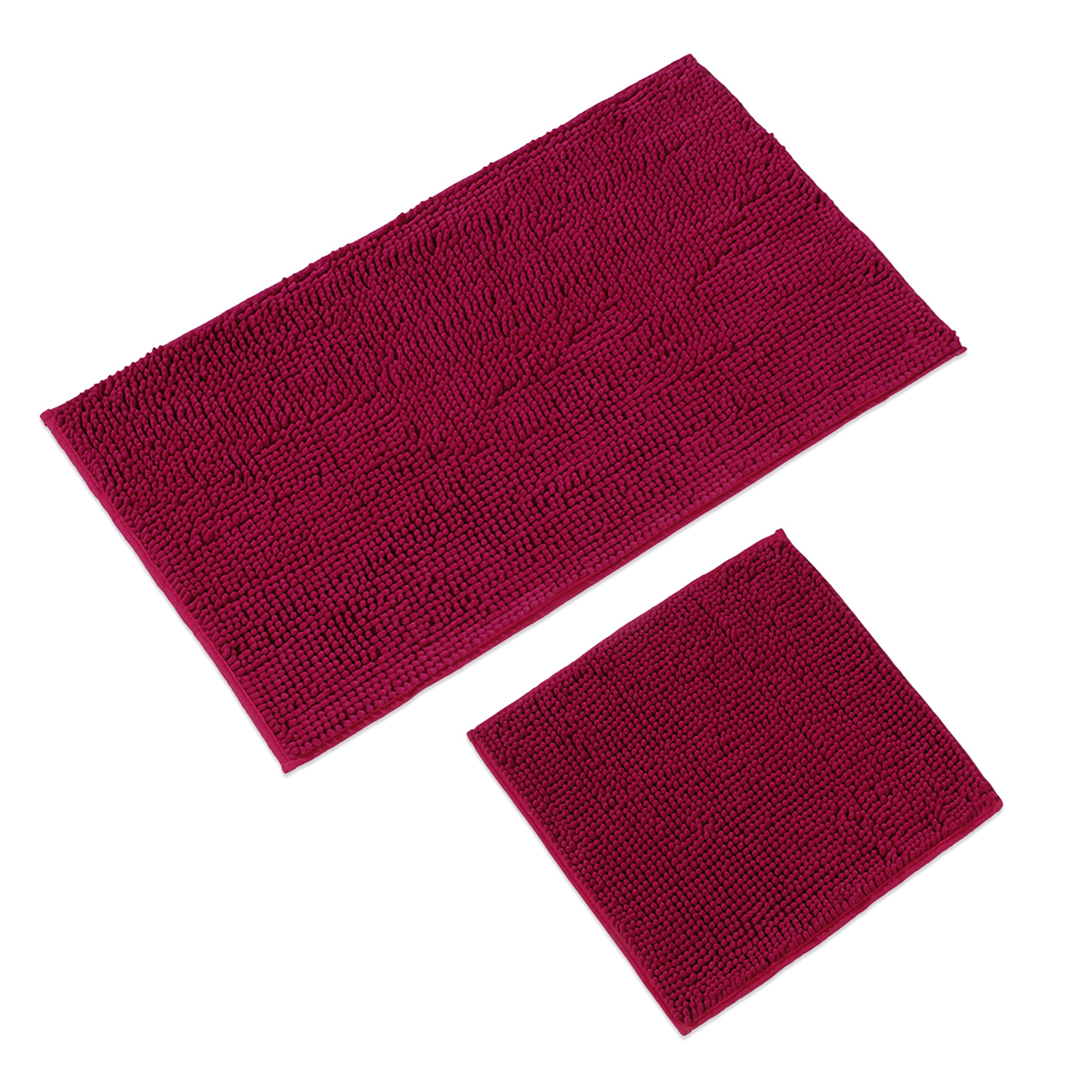 WohnDirect Alfombra Baño Petrolo 45x45cm • Alfombrilla baño Antideslizante y Lavable • Cómoda Y Súper Absorbente — view 26