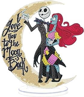 Halloween Tabletop Diamond Art Kits for Adults,Double Sided Special Shaped Rhinestone Diamond Painting Tabletop Ornament,5D Gem Art Painting Kits Desktop for for Table Tabletop Decor