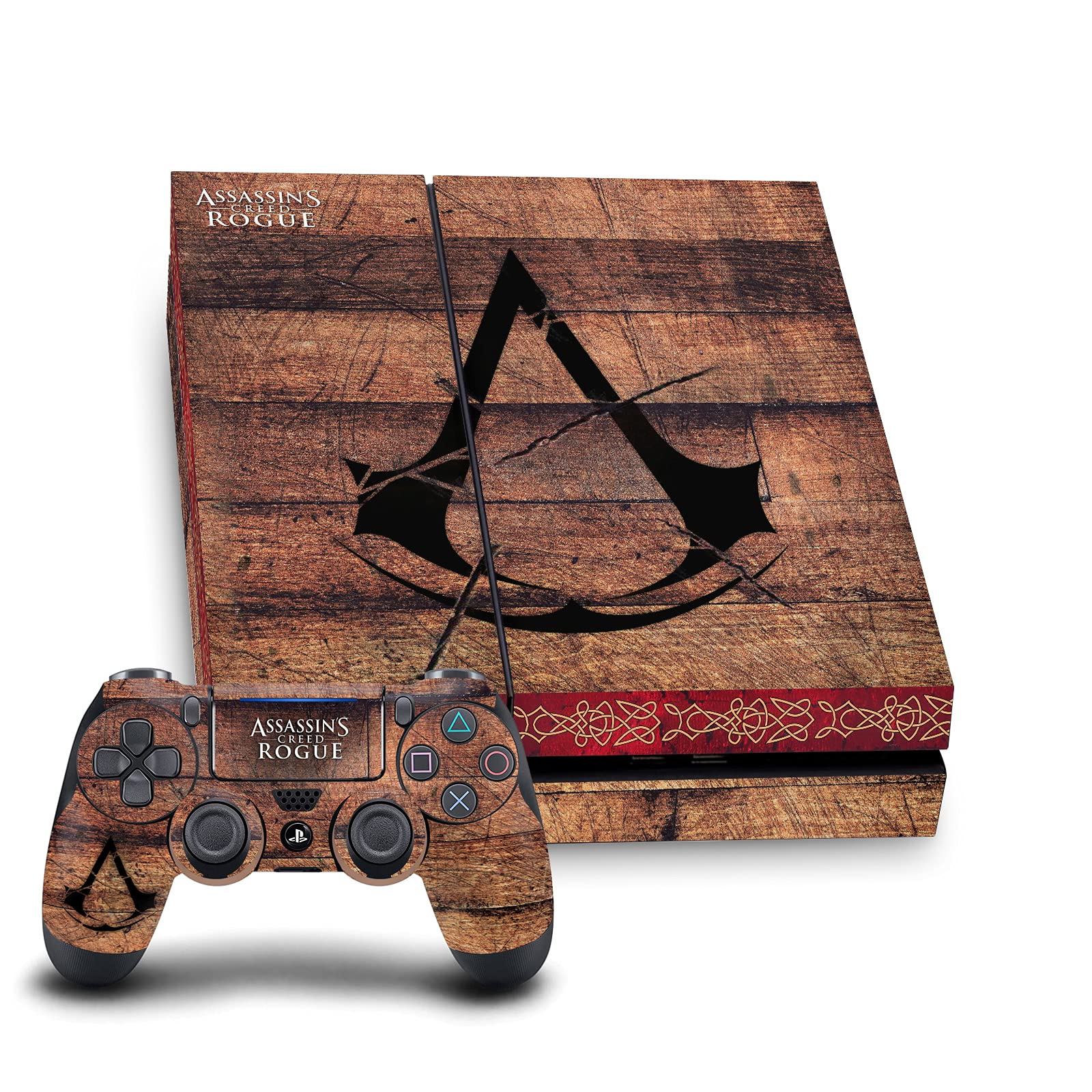 Console PS4 rayée ? Solution vinyle autocollant de jeu Voyou Art Clé pour manette