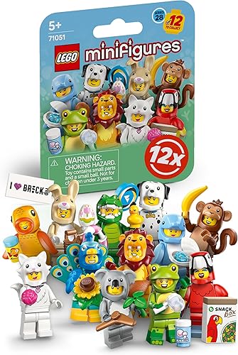 Lego Minifigures Series 28 with 12 Figures: Complete Set of Lego Minifigures Ser