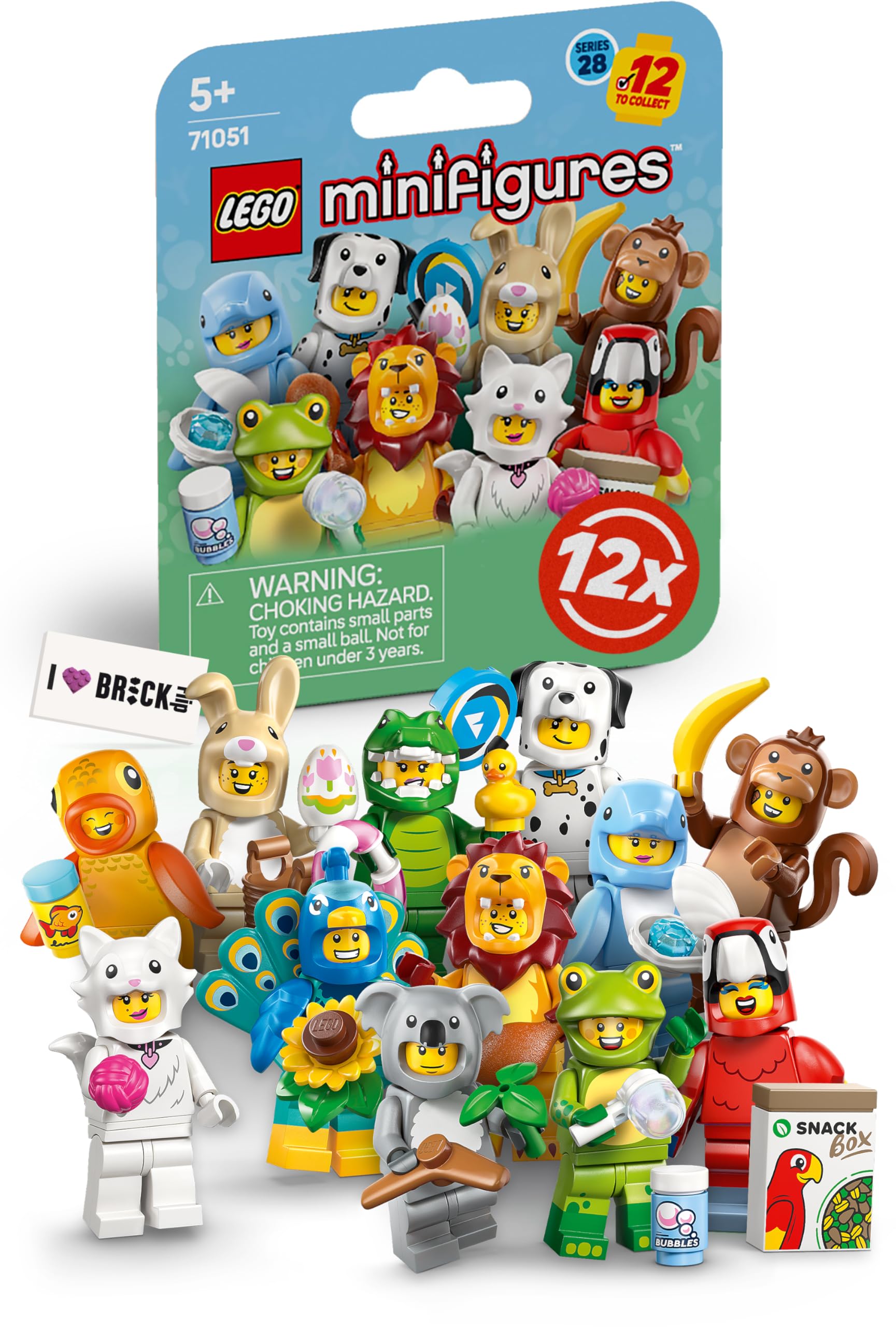 Amazon.com: Lego Minifigures Series 28 with 12 Figures: Complete