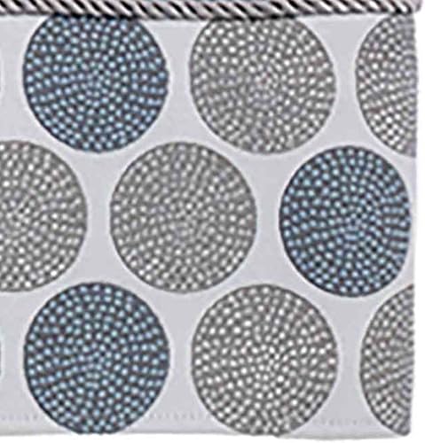 Miniatura 2 de Avanti Linens - Toalla de baño, toalla de algodón suave y absorbente (colección de círculos punteados, mineral)