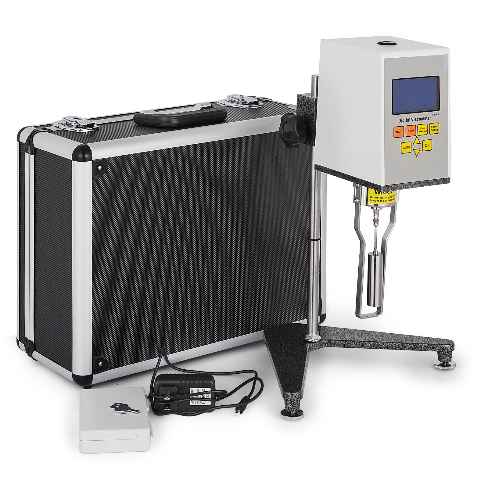 BananaB Viskosimeter NDJ-9S Digitales Rotationsviskosimeter 10-600000000 mPa.s Viscometer Messen der absoluten Viskosität von Newtonscher Flüssigkeit in der Pharmazie und in der Klebstoffkosmetik