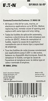Bussmann BP/MAX-50 50 Amp Maxi Blade Fuse