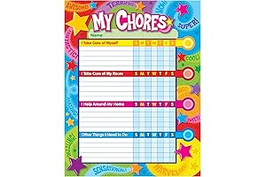 N-Word Inspired Words and Stars Chore Charts that Enlighten and Incentivize