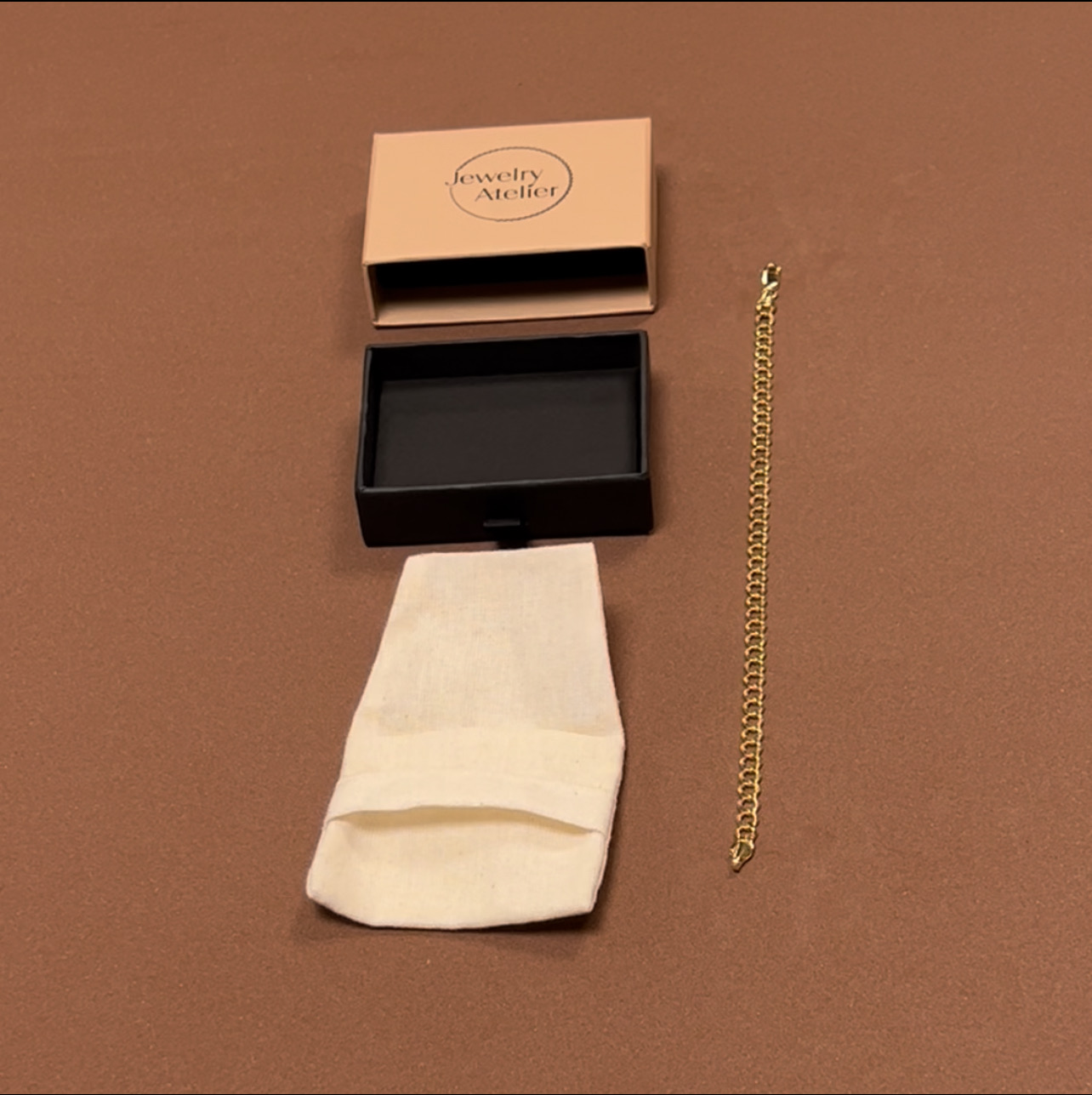 Pulsera Cadena Gold Filled 14K para Hombre y Mujer miniatura 7
