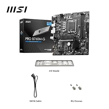Amazon.com: MSI PRO B760M-G Motherboard, Micro-ATX