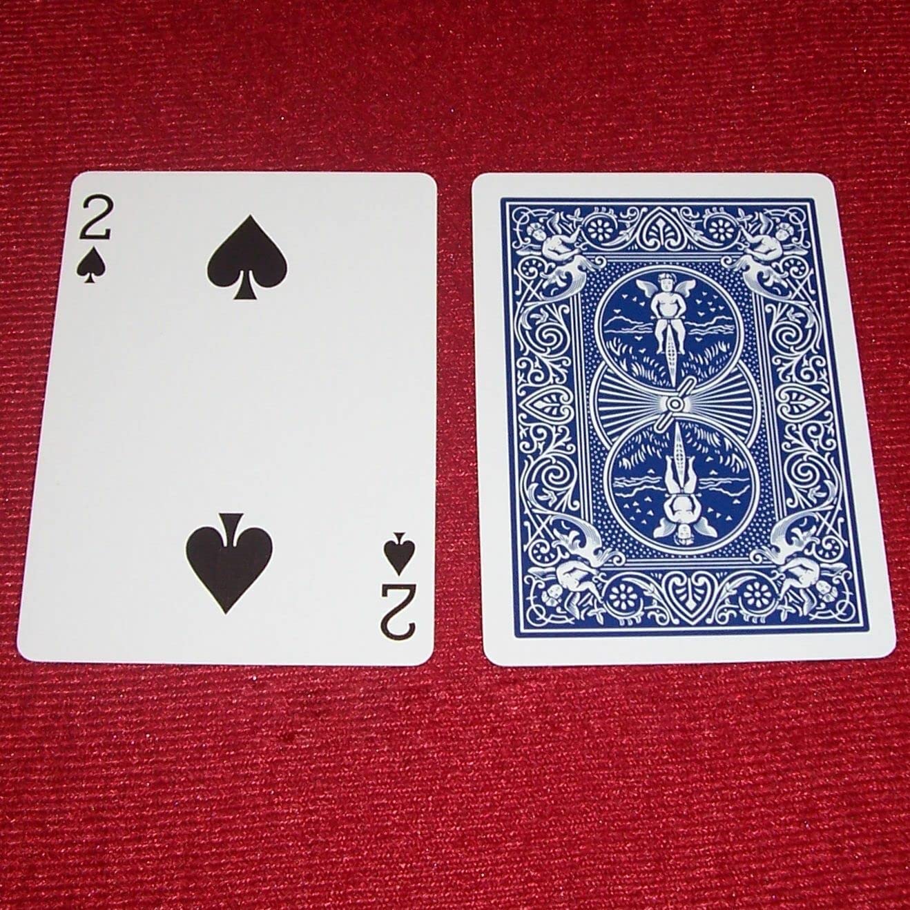 Stutter Deck - Bicycle® Cards - One way forcing deck Blue Backed (2 Spades) — image 1