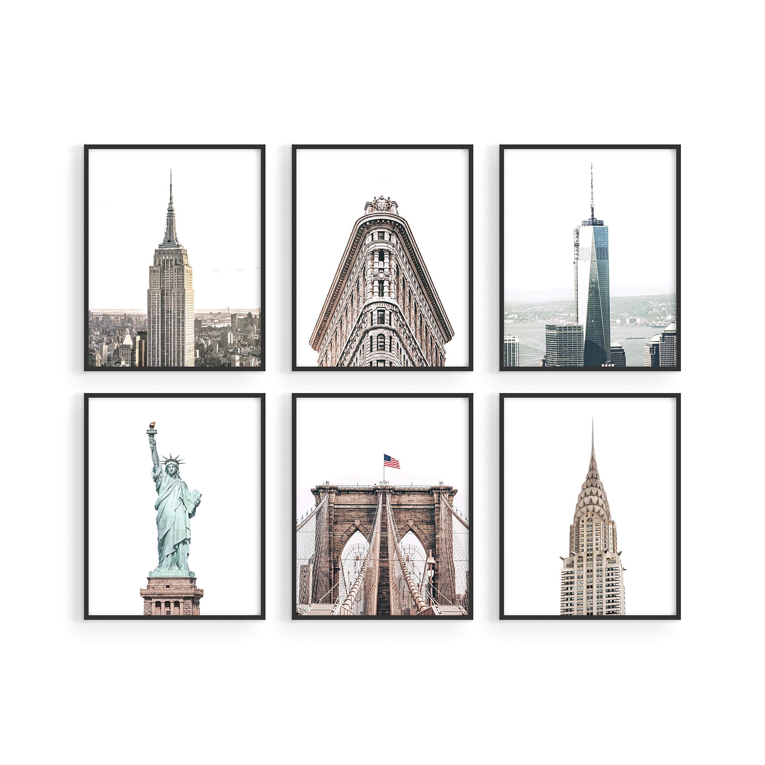 Buy HAUS AND HUES New York City Wall Art and New York s Set of 6 New