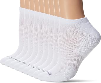 No nonsense Womens Mesh No Show Liner Socks, Cushioned