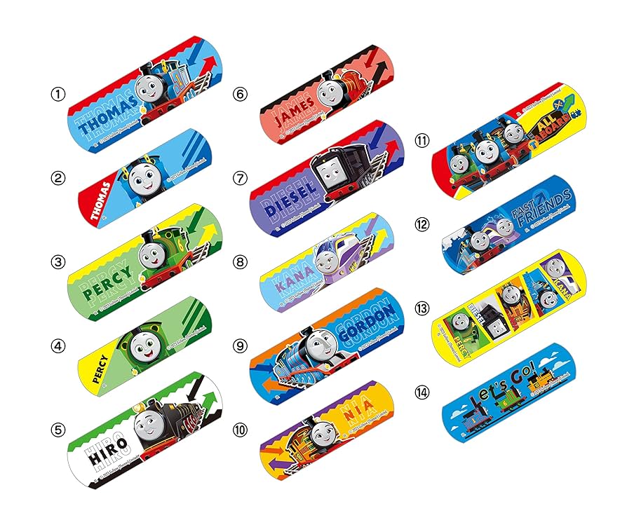 新品　未開封　救急ばんそうこう　トーマス　ゼンカイジャー　２箱セット Amazon.co.jp: 救急ばんそうこう きかんしゃトーマス : ドラッグ