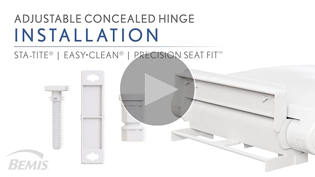 Mayfair Preston Easy to Clean Single Hinge Toilet Seat