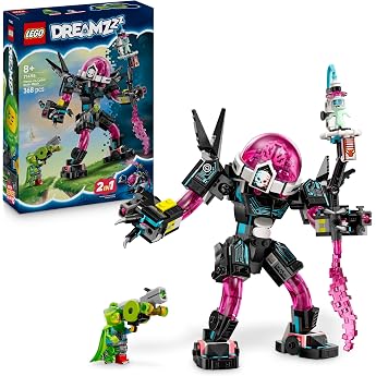 LEGO DREAMZzz Mateo vs. Cyberhirn-Mech - Modular Robot for Building and Playing for Girls and Boys from 8 Years - Convertible into Scorpion Figure - Includes Mini Figure and Dreamling - Gift Idea