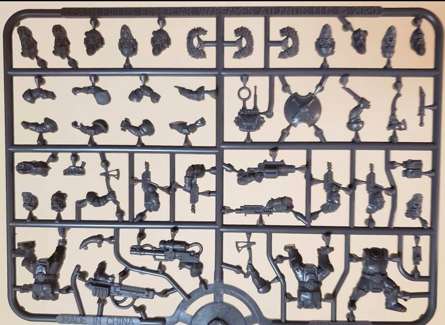 Wargames Atlantic Death Fields Einherjar Infantry - 28mm Hard Plastic 24-Figure Set For Wargaming & Tabletop - View #6