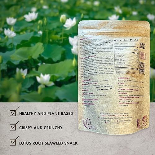 Miniatura 3 de Amazin Choices An Vat Cu Sen Rong Bien- Mon An Viet Nam- Do An Viet - Do An Hue- Snack Viet- Gia Vi Viet- Snack vietnamita Bocadillo crujiente con