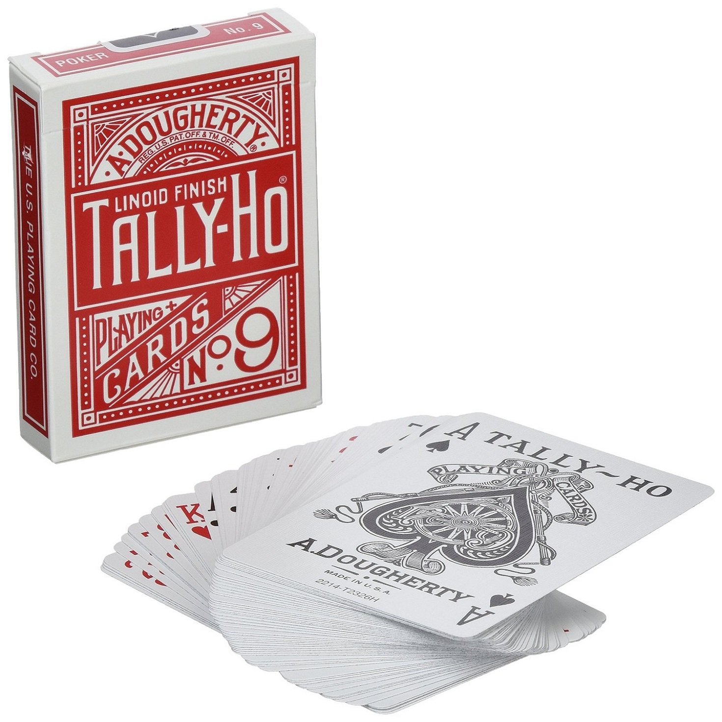 Amazon.co.jp: 1 Deck of Tally Ho No 9 Circle Back Standard