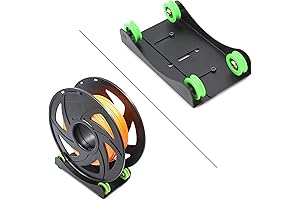 Widely Compatible Universal Filament Holder, Optimized for Various 3D Printing Materials