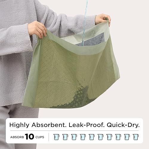 Miniatura 7 de Bedsure Camas para perros de gran tamaño  Camas ortopédicas planas para mascotas con funda extraíble lavable con almohadillas para orina, 30 unidades