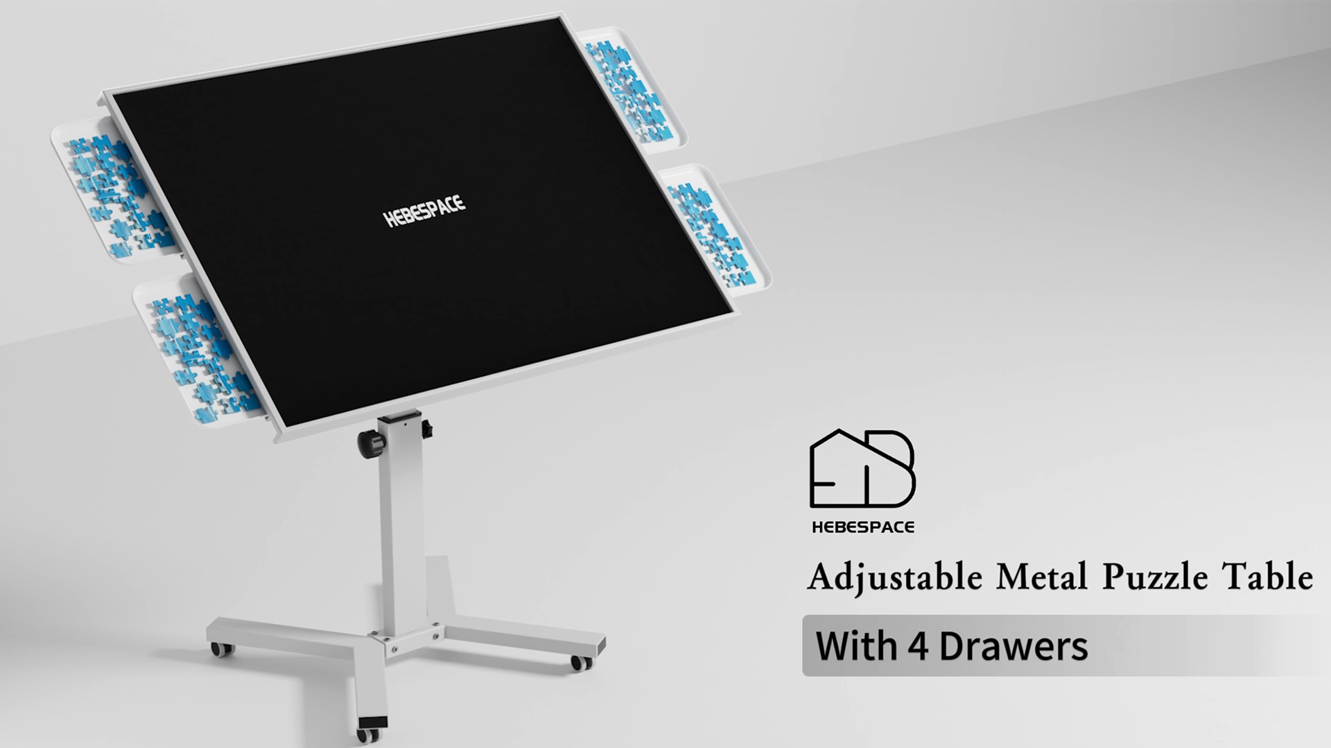 Amazon.com: 2000 Pieces Jigsaw Puzzle Table with Drawers & Legs