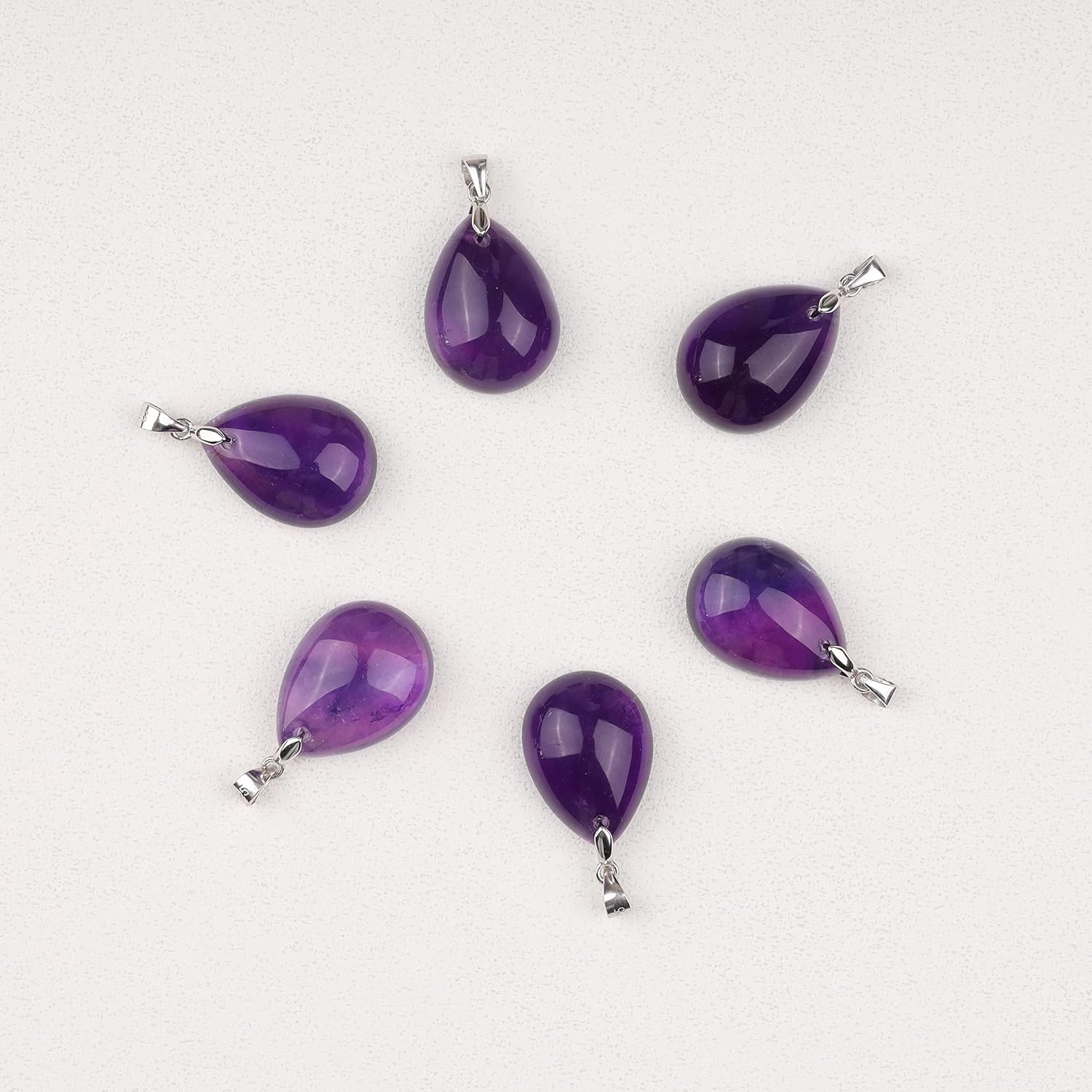 COAI 925 Sterling Silver Teardrop Crystal Necklace for Women, Teardrop Pendant for Women - Image 4