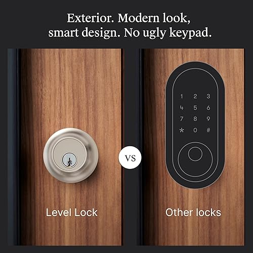 Miniatura 3 de Level Lock (Matter) Smart Lock  El cerrojo de seguridad materia sobre hilo más pequeño y bellamente diseñado del mundo  Aplicación Level para iOS y