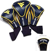 Vista 38 de Team Golf NCAA Numerado 1, 3 y X, se adapta a conductores de gran tamaño, utilidad, clubes de rescate y calles, forro de terciopelo para protección