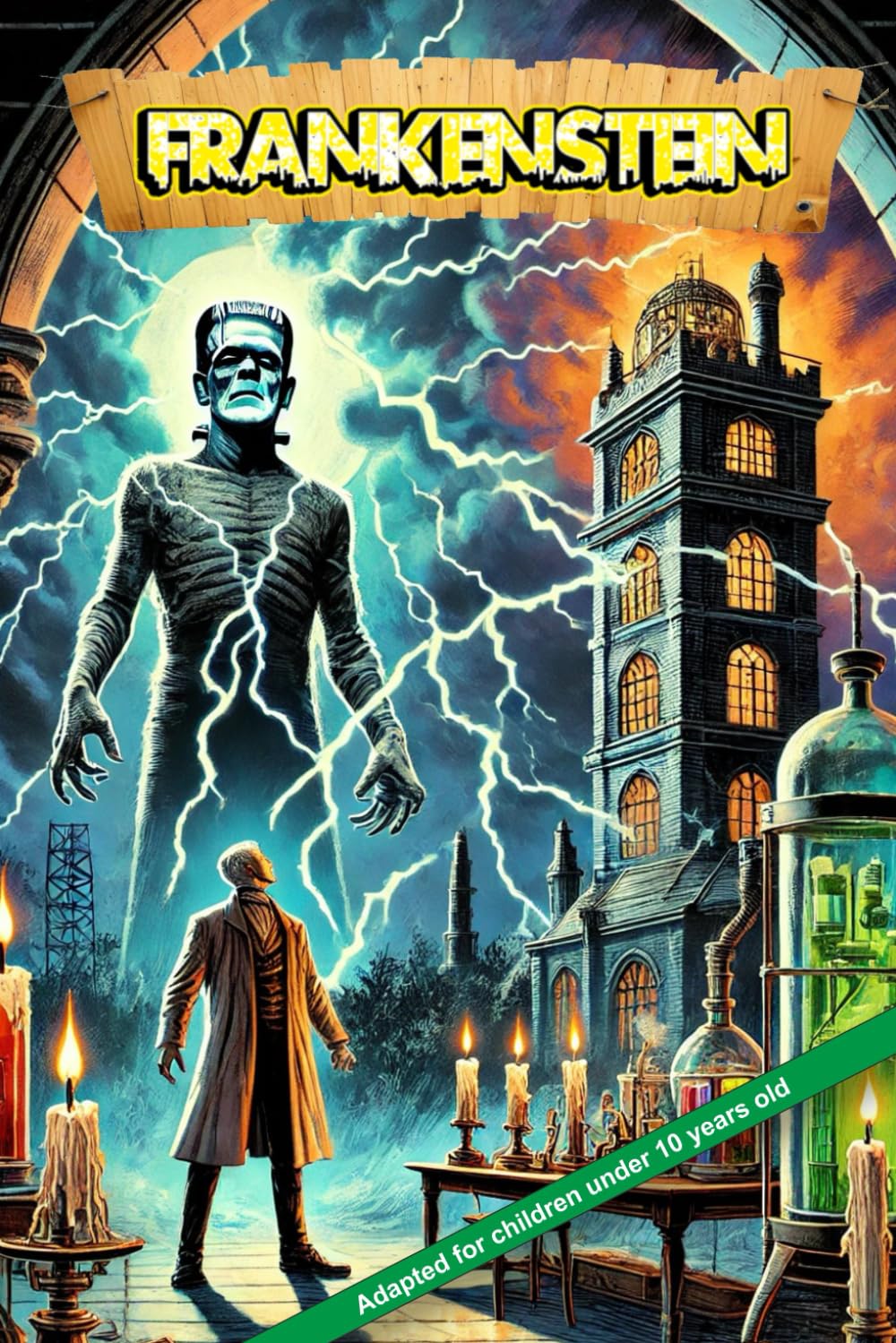 Frankenstein: Adapted for children under 10 years old (Epic Reads for 10-Year-Olds)
