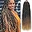 Ombre Passion Twist Hair 24 Inch 8 Packs Passion Twist Crochet Hair For Women Water Wave Braiding Hair Long Spring Twist Hair Synthetic Hair Extension (24 Inch (Pack of 8), 1B/30/27)