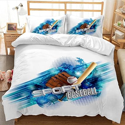 baseball twin bed set