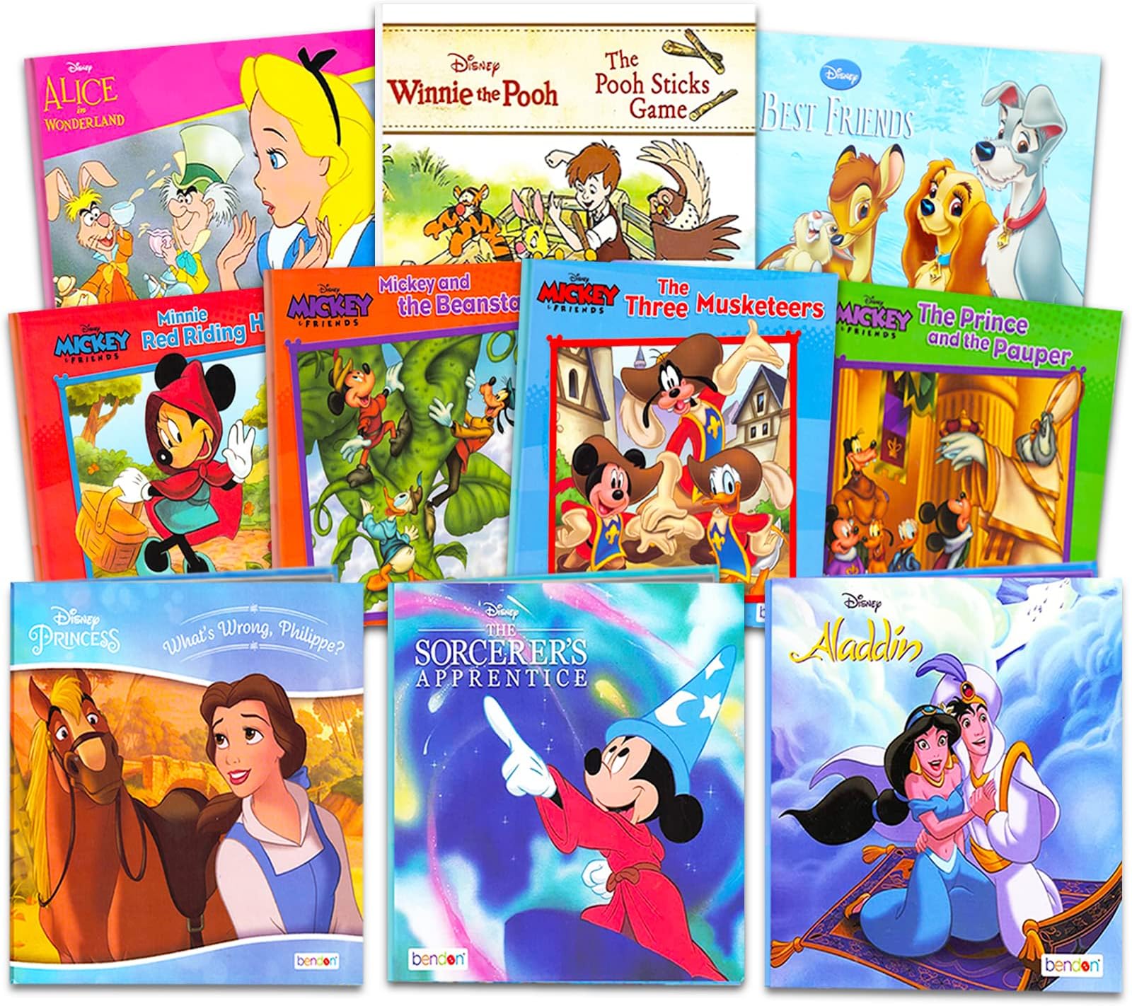 Disney Classic Storybook Collection For Toddlers 1 3 Bundle 10 ...