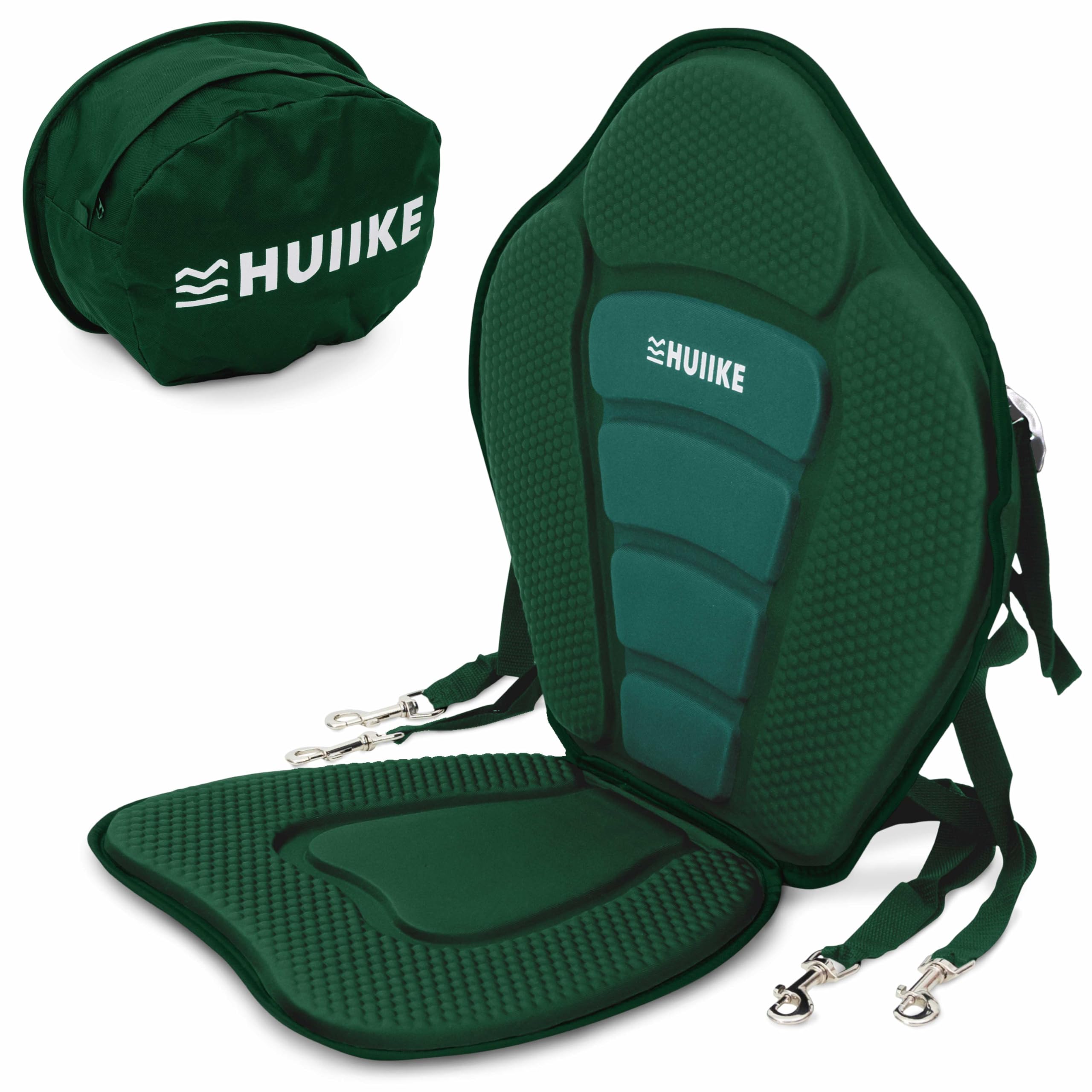 HUIIKE SUP Seat with 4 Adjustable Straps Inflatable SUP Seat with Back Pocket | Kayak Seat, Inflatable Table Seat | Fishing Chair | Accessories Stand Up Paddle, Kayak, Canoe - 1