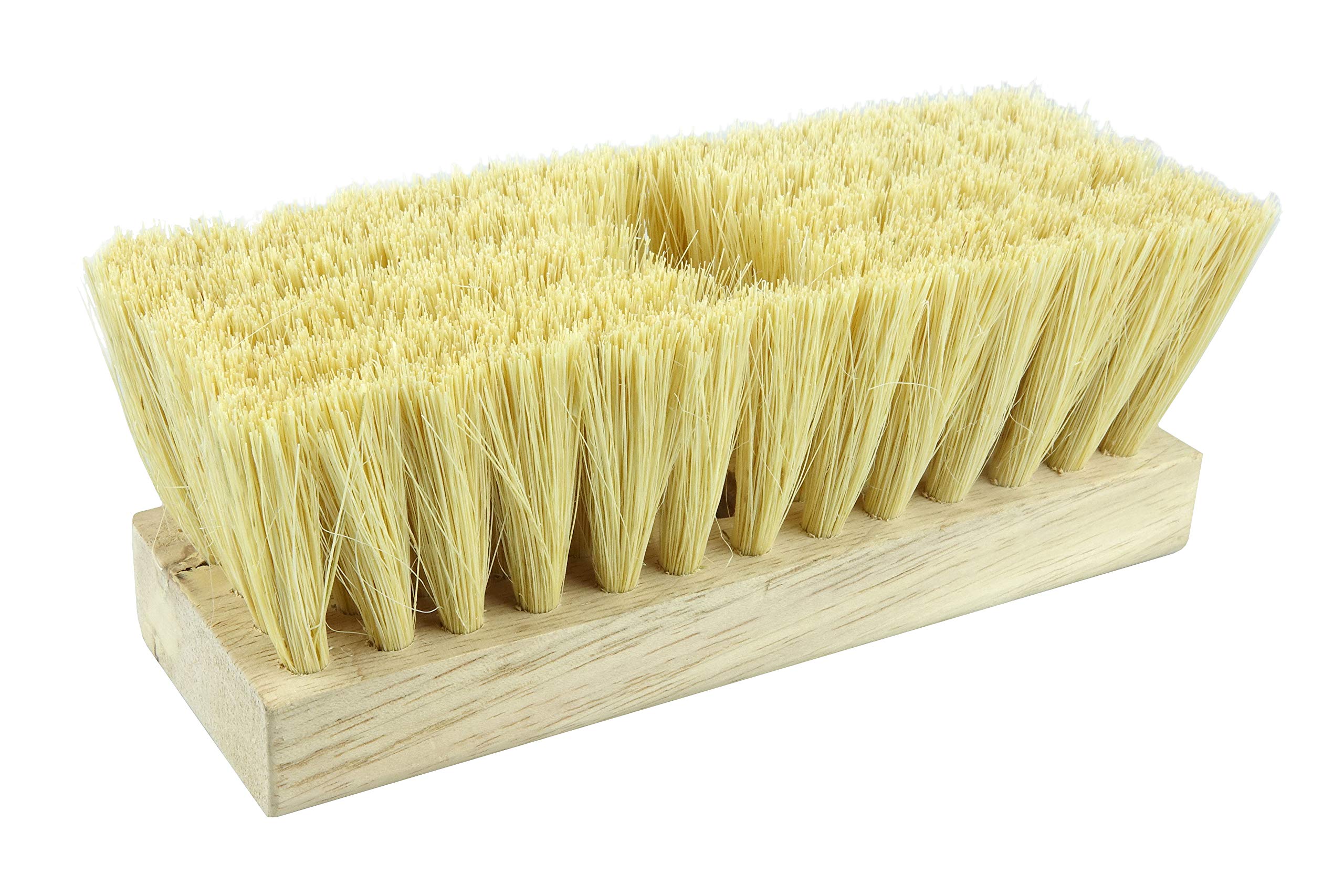 Weiler 73195 - Spazzola per tetto da 17,8 cm, con foro per manico filettato, riempimento Tampico bianco (confezione da 12)