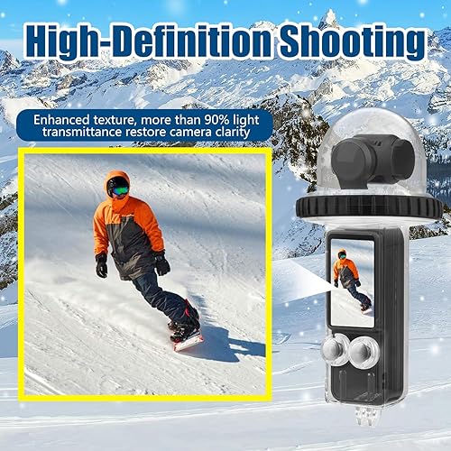 Miniatura 3 de Osmo Pocket 3 - Funda de buceo subacuática de 131 pies, compatible con DJI Osmo Pocket 3, accesorios impermeables