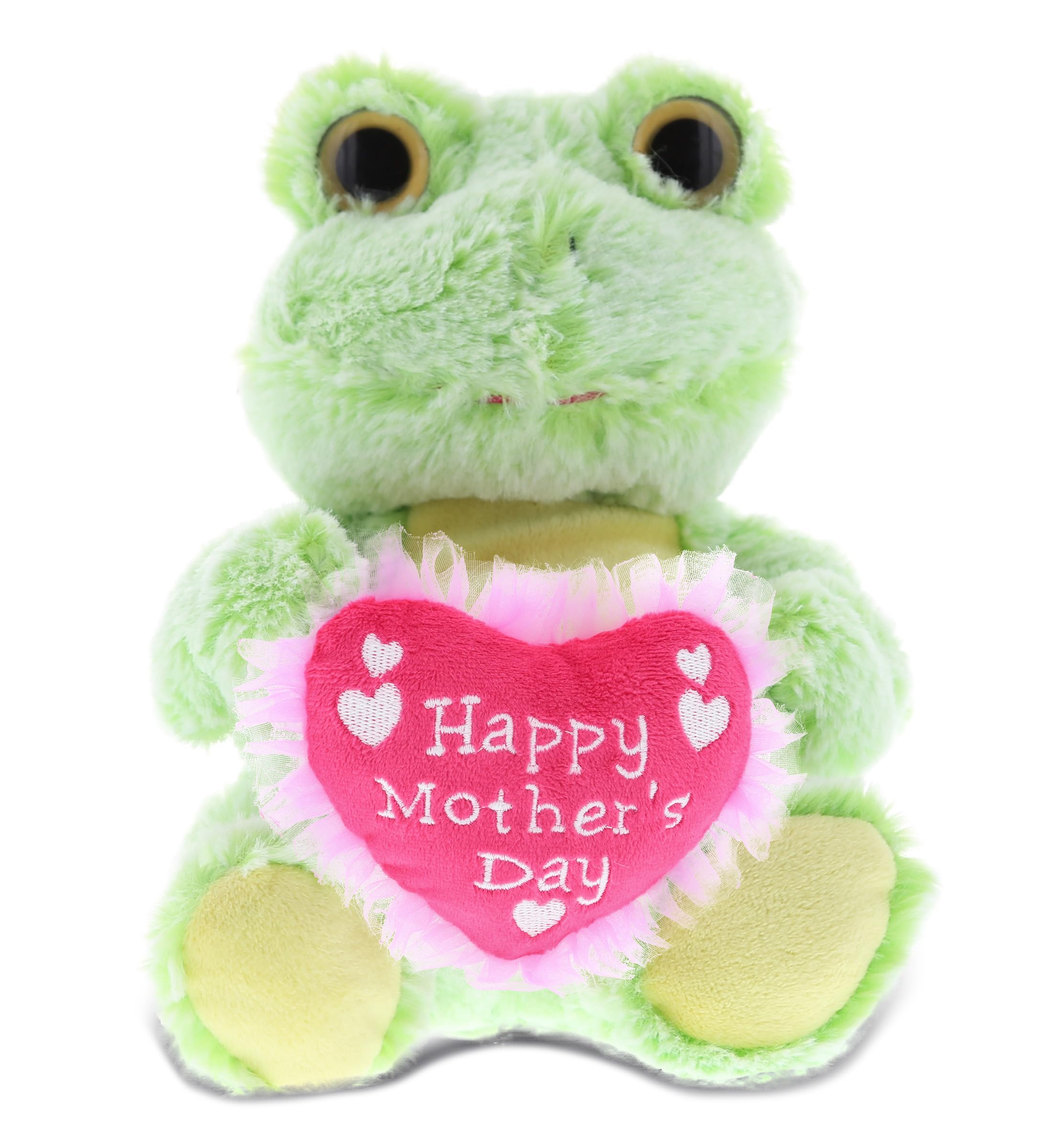 Amazon.com: DolliBu Happy Mother's Day Stuffed Animal, Heart