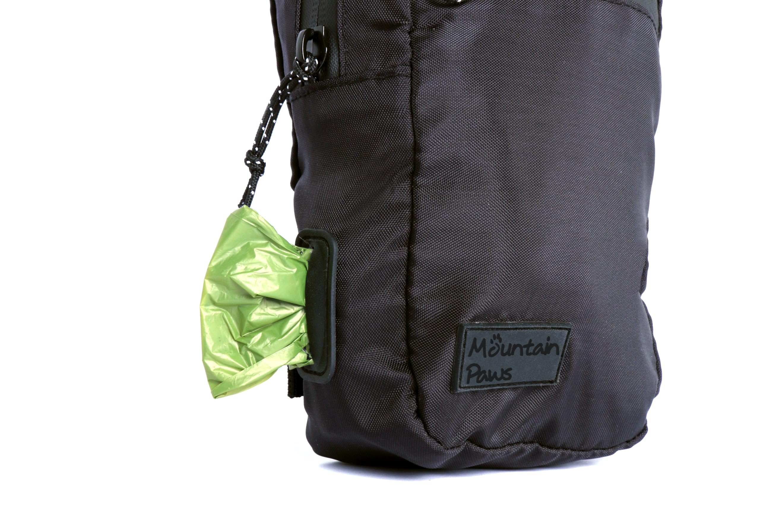 Mountain Paws Dog Snack Pack With Belt & Adjustable Neck Loop, Black - Image 3