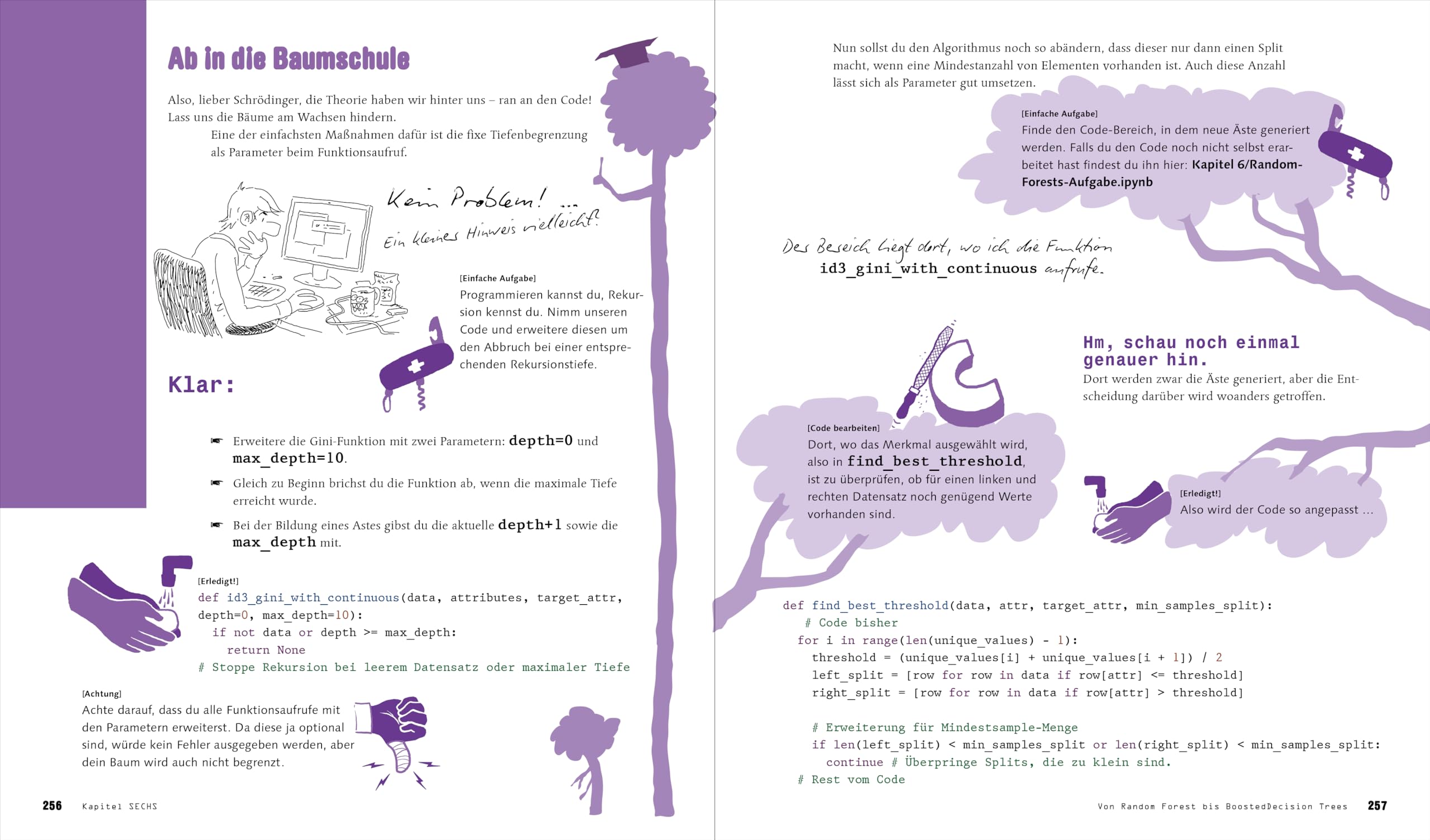 Schrödinger programmiert KI: Das etwas andere Fachbuch. KI-Algorithmen implementieren, ein eigenes GPT bauen, Datenanalyse und mehr