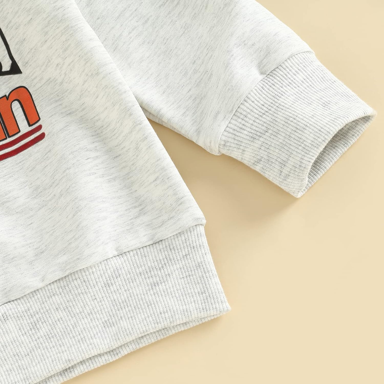 Toddler Baby Girl Fall Winter Clothes Set Letter Print Pullover Sweatshirt Top+Cow Spot Flared Pants Bell Bottom Outfits - Image 4