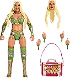 WWE Ultimate Edition Action Figure & Accessories Set, Tiffany Stratton 6-inch Collectible with Swappable Heads & Hands, 30 Articulation Points