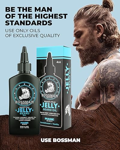 Vista 6 de Bossman Jelly - Aceite para barba